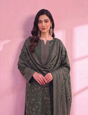Zeenia Marina Digital Printed Linen Unstitched 3Pc Suit JS-11