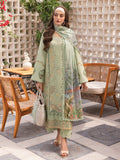 Rang Rasiya Carnation Embroidered Lawn Unstitched 3Pc Suit D-02 AREHA