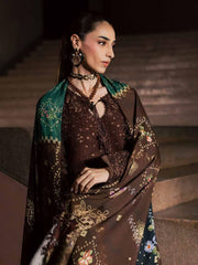 NUREH Maya Embroidered Linen Unstitched 3Pc Suit NW-131