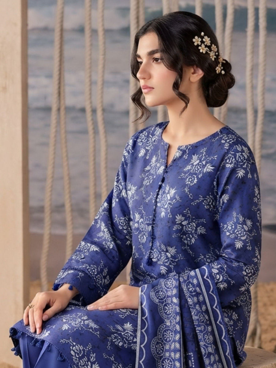 Sooz-e-Winter by Fiza Noor Printed Khaddar Unstitched 3Pc Suit D-04