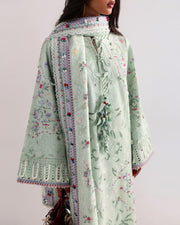Suffuse by Sana Yasir Eid Lawn Unstitched Embroidered 3Pc Suit - SEROLI