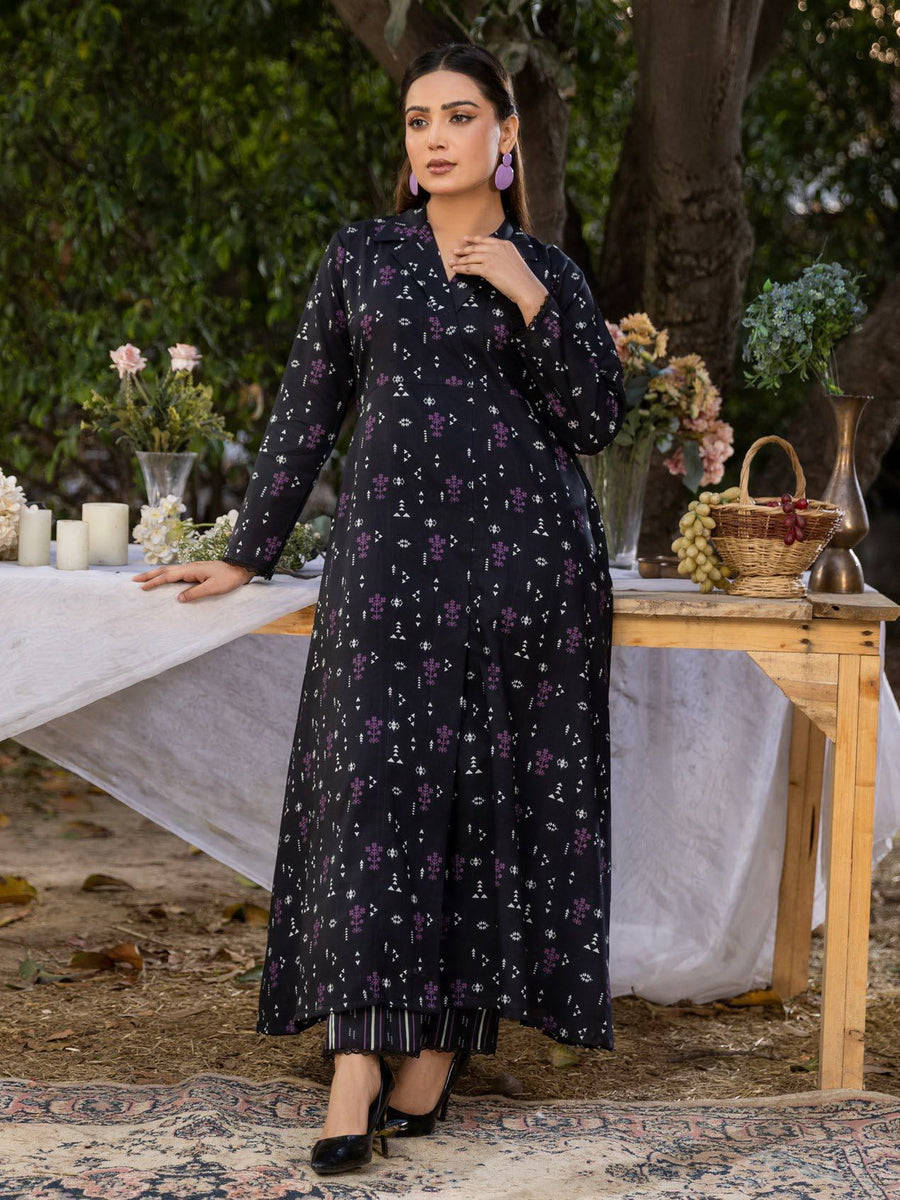 Motifz Classics Digital Printed Lawn Unstitched 2Pc Suit D-11