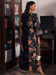 Nureh Glam Girl Embroidered Lawn Unstitched 3Pc Suit GL-18