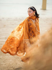 NUREH Khuwab Embroidered Swiss Lawn Unstitched 3 Piece Suit NE-149