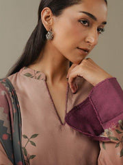 Coco by Zara Shahjahan Prints Vol-05 Unstitched Linen 3Pc Suit D-04B Sienna Field