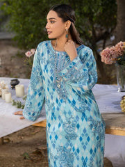 Motifz Classics Digital Printed Lawn Unstitched 2Pc Suit D-12