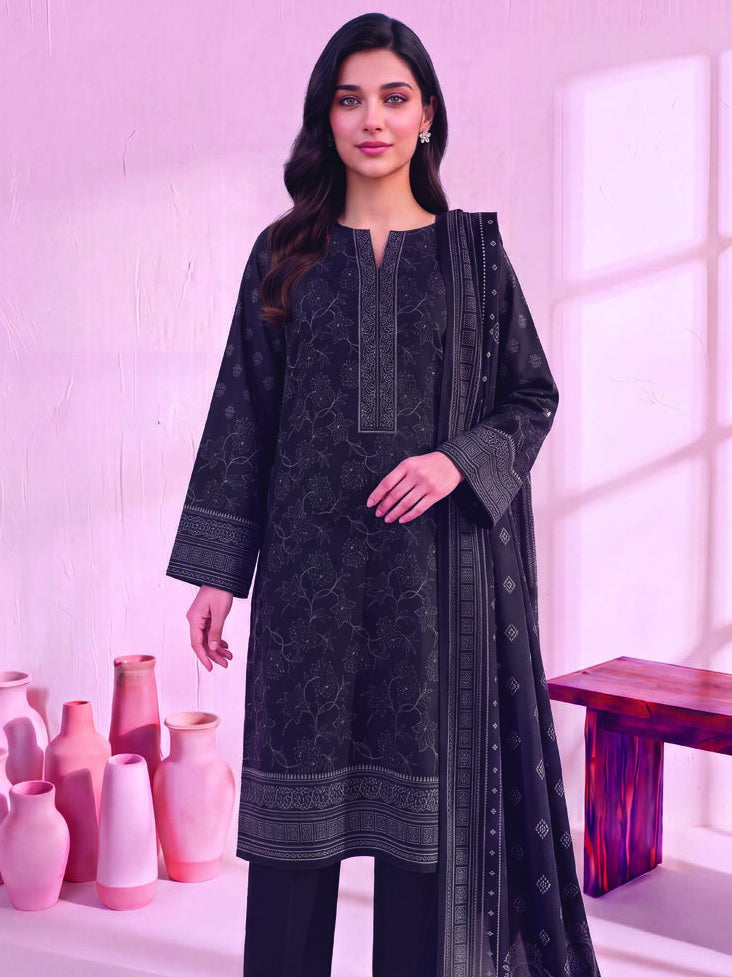 Zeenia Marina Vol-02 Digital Printed Linen Unstitched 3Pc Suit DS-01