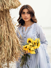 NUREH Khuwab Embroidered Swiss Lawn Unstitched 3 Piece Suit NE-150