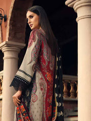 Charizma Combination Vol-02 Embroidered Linen Unstitched 3Pc Suit CCW7-17