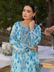 Motifz Classics Digital Printed Lawn Unstitched 2Pc Suit D-12