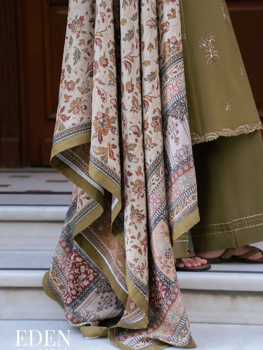 Meet Me In Istanbul by Rang Rasiya Unstitched Linen 3Pc Suit - EDEN