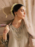 Nureh Mukeshkari Embroidered Mukesh Chiffon Unstitched 3Pc Suit MK-17
