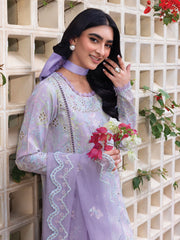 Rang Rasiya Carnation Embroidered Lawn Unstitched 3Pc Suit D-11 LILY