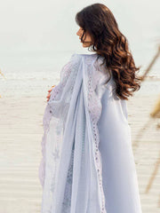 NUREH Khuwab Embroidered Swiss Lawn Unstitched 3 Piece Suit NE-150