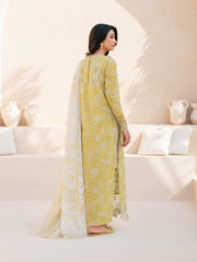 Iznik Eid Festive Embroidered Luxury Lawn Unstitched 3Pc Suit EFL-08