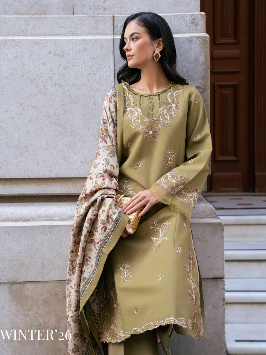 Meet Me In Istanbul by Rang Rasiya Unstitched Linen 3Pc Suit - EDEN