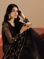 Nureh Mukeshkari Embroidered Chiffon Unstitched 3Pc Suit MK-12