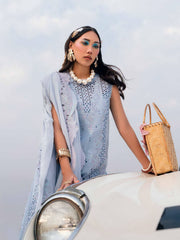 NUREH Khuwab Embroidered Swiss Lawn Unstitched 3 Piece Suit NE-150
