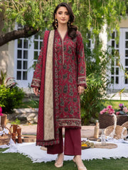 Motifz Rang Digital Printed Linen Unstitched 3Pc Suit 2023-AALIYA