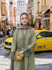 Meet Me In Istanbul by Rang Rasiya Unstitched Linen 3Pc Suit - WILLOW