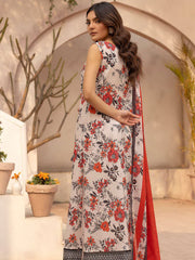 Motifz Rang Vol-01 Digital Printed Lawn Unstitched 3Pc Suit 5443-Nora