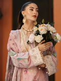 Elaf Premium Signature Embroidered Lawn Unstitched 3Pc Suit EST-01B PINK PETAL