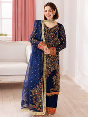 Charizma Dastan-e-Jashan Luxury Chiffon Unstitched 3Pc Suit DJ5-07