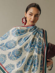 Coco by Zara Shahjahan Prints Vol-05 Unstitched Linen 3Pc Suit D-06A Hushed Ember