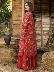 Motifz Classics Digital Printed Lawn Unstitched 2Pc Suit D-02