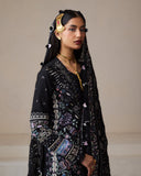 Suffuse by Sana Yasir Eid Lawn Unstitched Embroidered 3Pc Suit - MERAVI