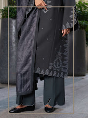 Meet Me In Istanbul by Rang Rasiya Unstitched Linen 3Pc Suit - SLATE