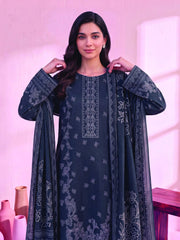 Zeenia Marina Vol-02 Digital Printed Linen Unstitched 3Pc Suit DS-08