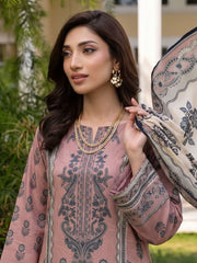 Motifz Rang Digital Printed Linen Unstitched 3Pc Suit 2024-JANAN