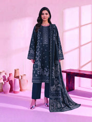 Zeenia Marina Vol-02 Digital Printed Linen Unstitched 3Pc Suit DS-08