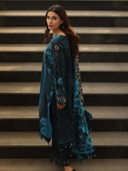 Charizma C-Print Vol-02 Printed Linen Unstitched 3Pc Suit CPW5-18