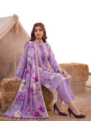 Al Zohaib Colors Printed Linen Unstitched 3Pc Suit D-06