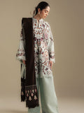 Coco by Zara Shahjahan Winter Unstitched Khaddar 3Pc Suit D-07A BREEZE