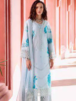 Charizma Reem Embroidered Lawn Unstitched 3Pc Suit RM5-05
