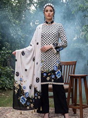 Al Zohaib Colors Printed Linen Unstitched 3Pc Suit D-07