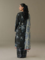 Coco by Zara Shahjahan Prints Vol-05 Unstitched Linen 3Pc Suit D-06B Hushed Ember