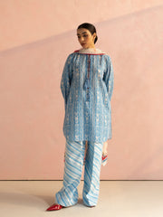 Coco by Zara Shahjahan Prints Unstitched Lawn 3Pc Suit D-09B RUBY