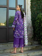 Elaf Prints Unstitched Printed Lawn 3Pc Suit EPE-04A VICTORIAN AFFAIR