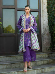 Elaf Prints Unstitched Printed Lawn 3Pc Suit EPE-04A VICTORIAN AFFAIR