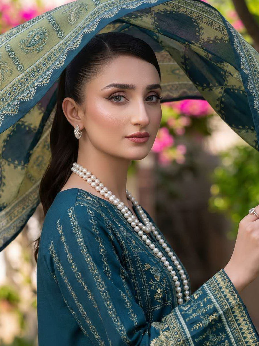 Motifz Rang Digital Printed Linen Unstitched 3Pc Suit 2025-NISA