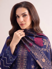 Laira by Cinq Embroidered Luxurious Peach Unstitched 3Pc Suit CL-01