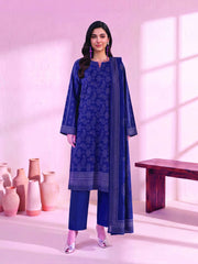 Zeenia Marina Vol-02 Digital Printed Linen Unstitched 3Pc Suit DS-10