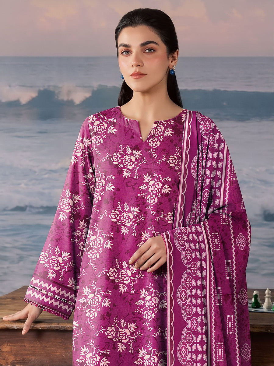 Sooz-e-Winter by Fiza Noor Printed Khaddar Unstitched 3Pc Suit D-02
