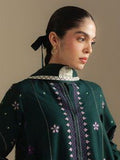 Coco by Zara Shahjahan Winter Unstitched Khaddar 3Pc Suit D-08A FAWN