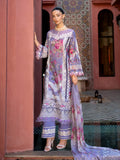 Elaf Premium Signature Embroidered Lawn Unstitched 3Pc Suit EST-02A SAVANNAH