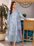 Rang Rasiya Carnation Embroidered Lawn Unstitched 3Pc Suit D-14 LEEZA
